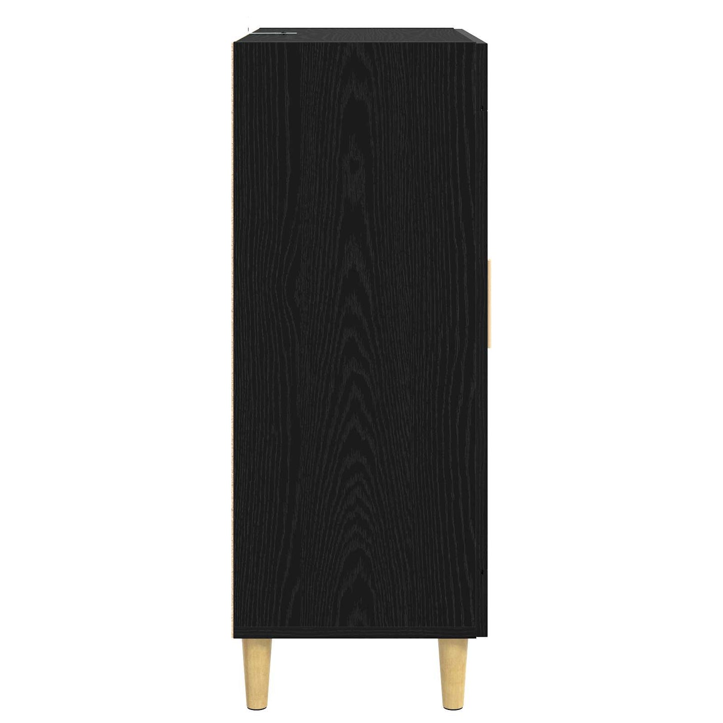Serviesskap Svart eik 69,5 x 34 x 90 cm Konstruert tre