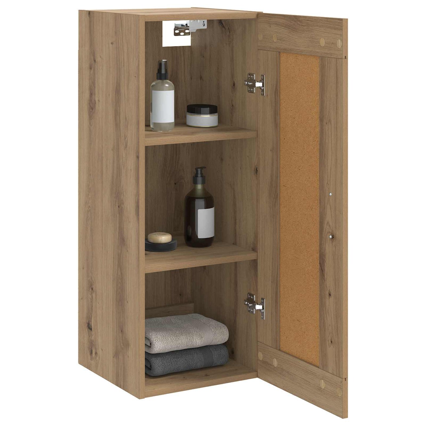 Veggskap Artisan eik 34,5 x 34 x 90 cm Konstruert tre