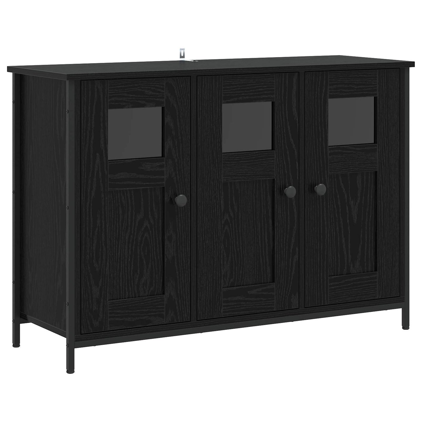 Serviesskap Svart eik 100 x 35 x 70 cm Konstruert tre