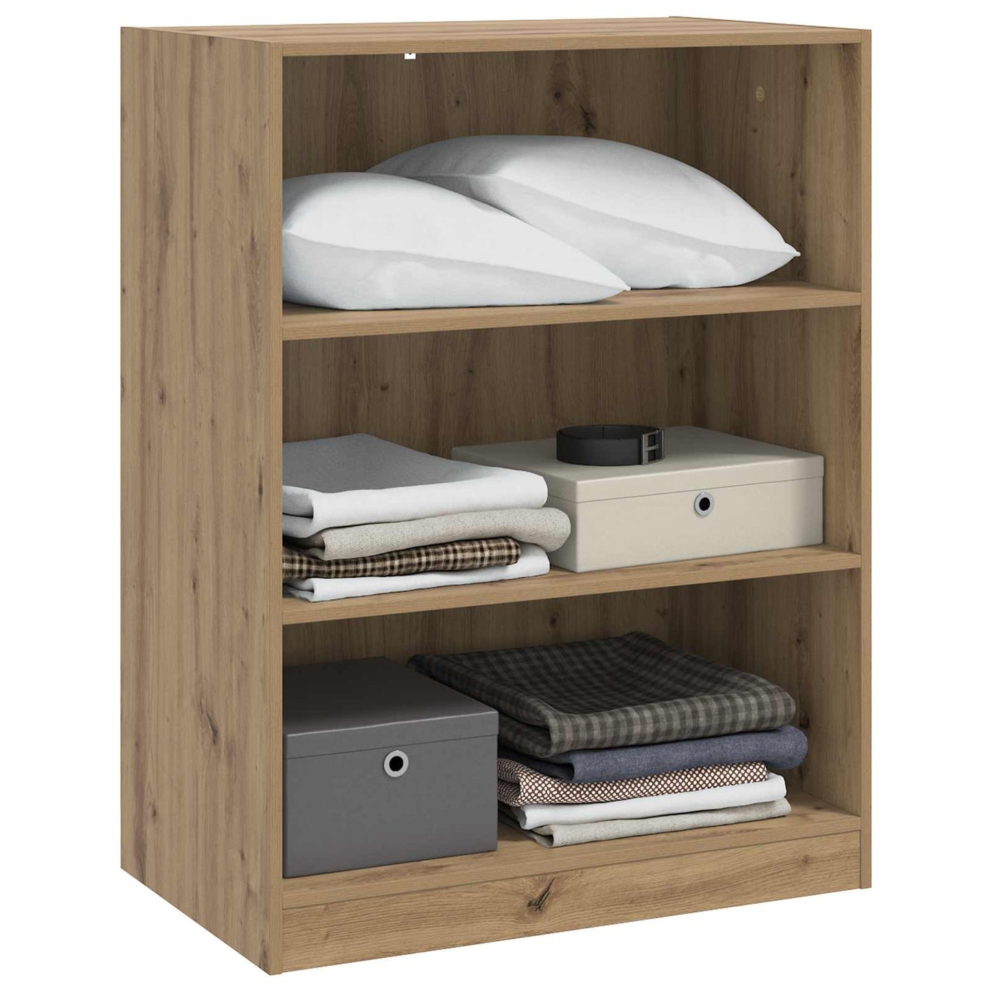 Garderobeskap med hylle Artisan eik 77 x 48 x 102 cm PB