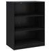Garderobeskap med hylle Svart eik 77 x 48 x 102 cm PB