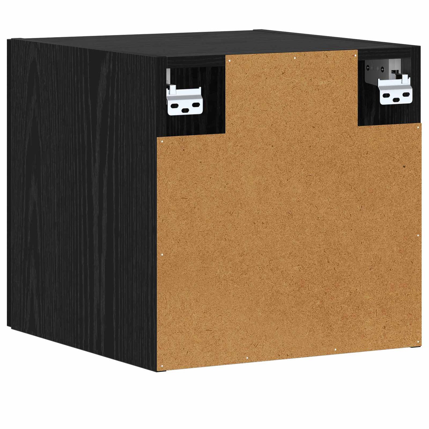 Veggskap Svart eik 40 x 42,5 x 40 cm Konstruert tre