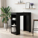 Barbord 95 x 47 x 103,5 cm Konstruert tre Svart eik