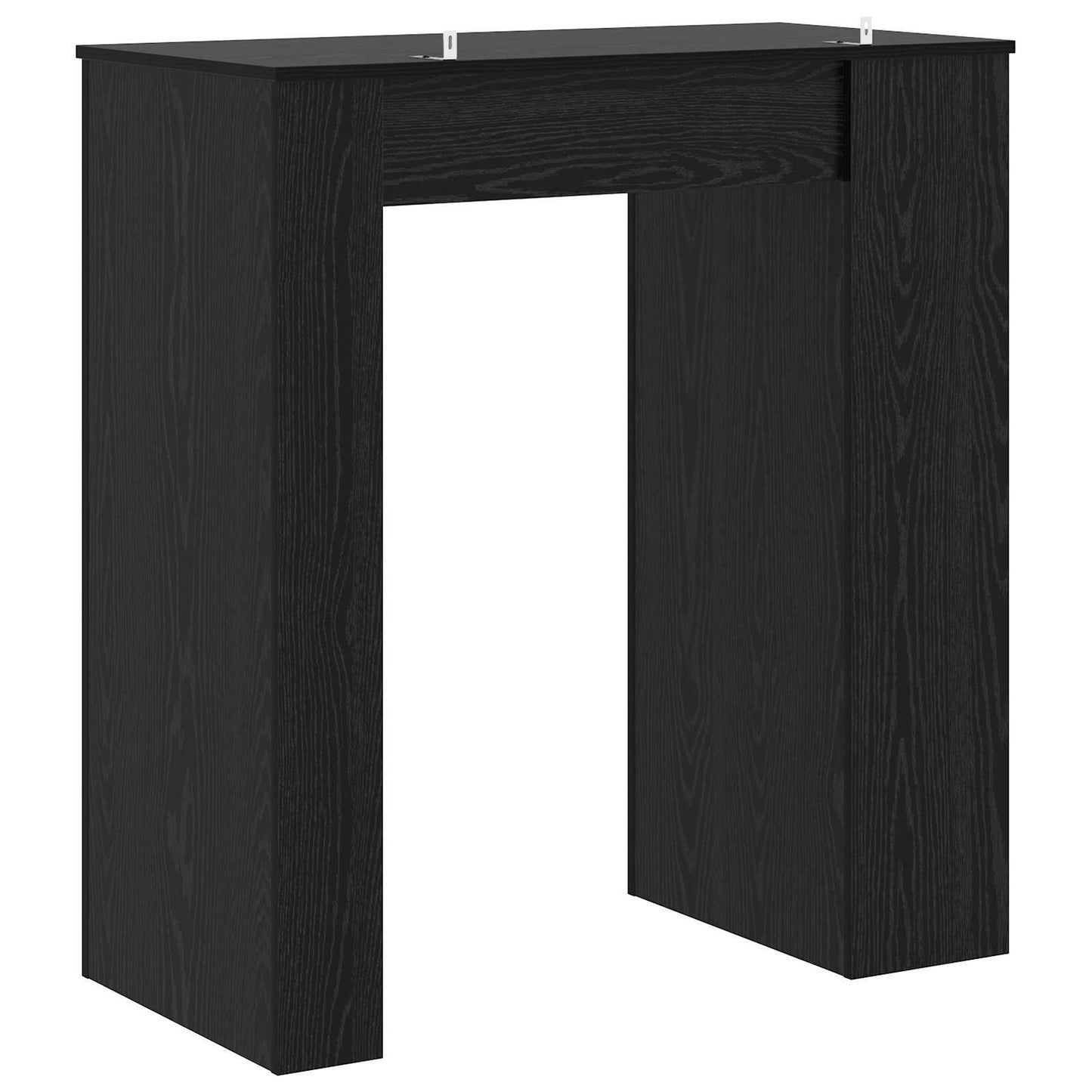 Barbord 95 x 47 x 103,5 cm Konstruert tre Svart eik