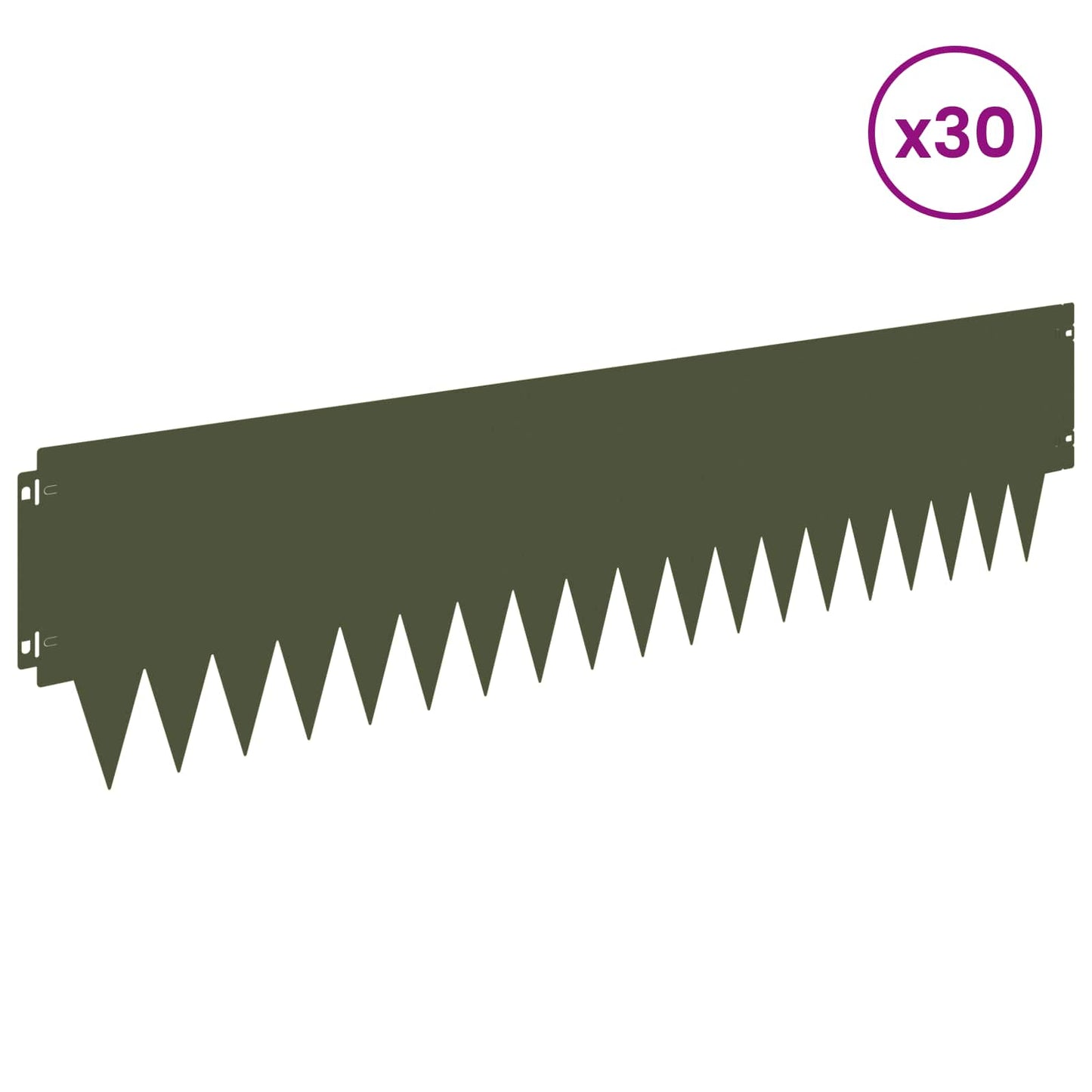 Gjerdekant 30 pcs metall