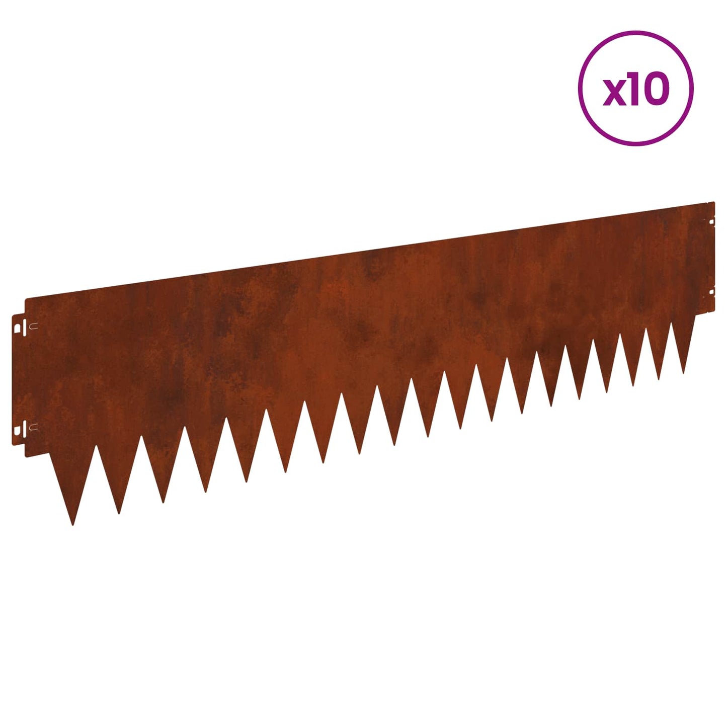 Gjerdekant 10 pcs metall