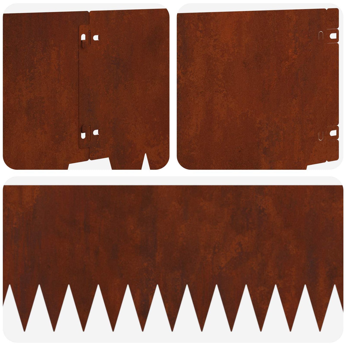 Gjerdekant 30 pcs metall