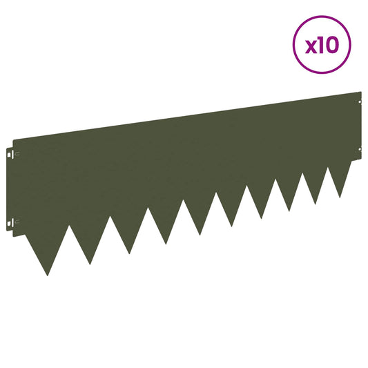 Gjerdekant 10 pcs metall