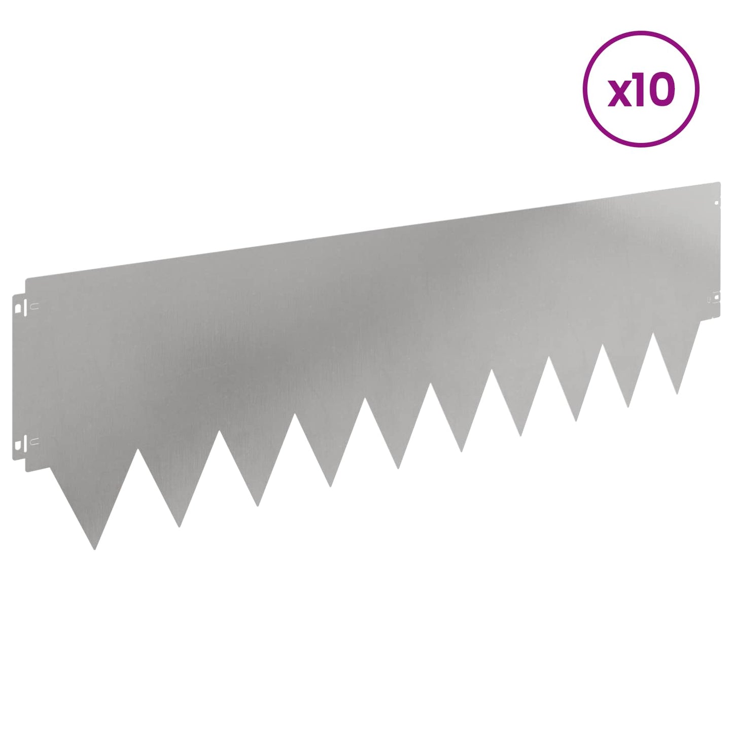 Gjerdekant 10 pcs metall