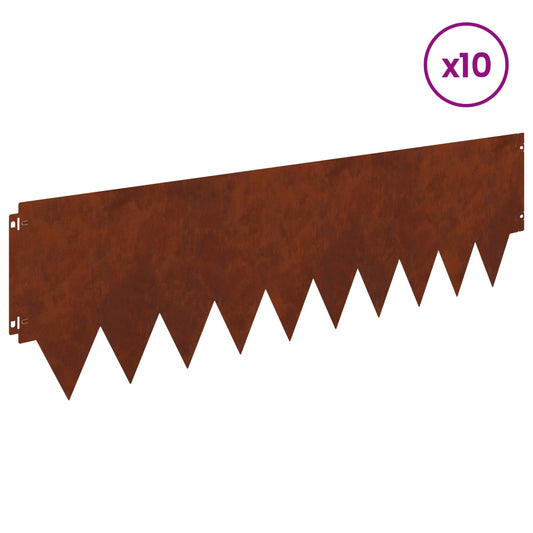 Gjerdekant 10 pcs metall