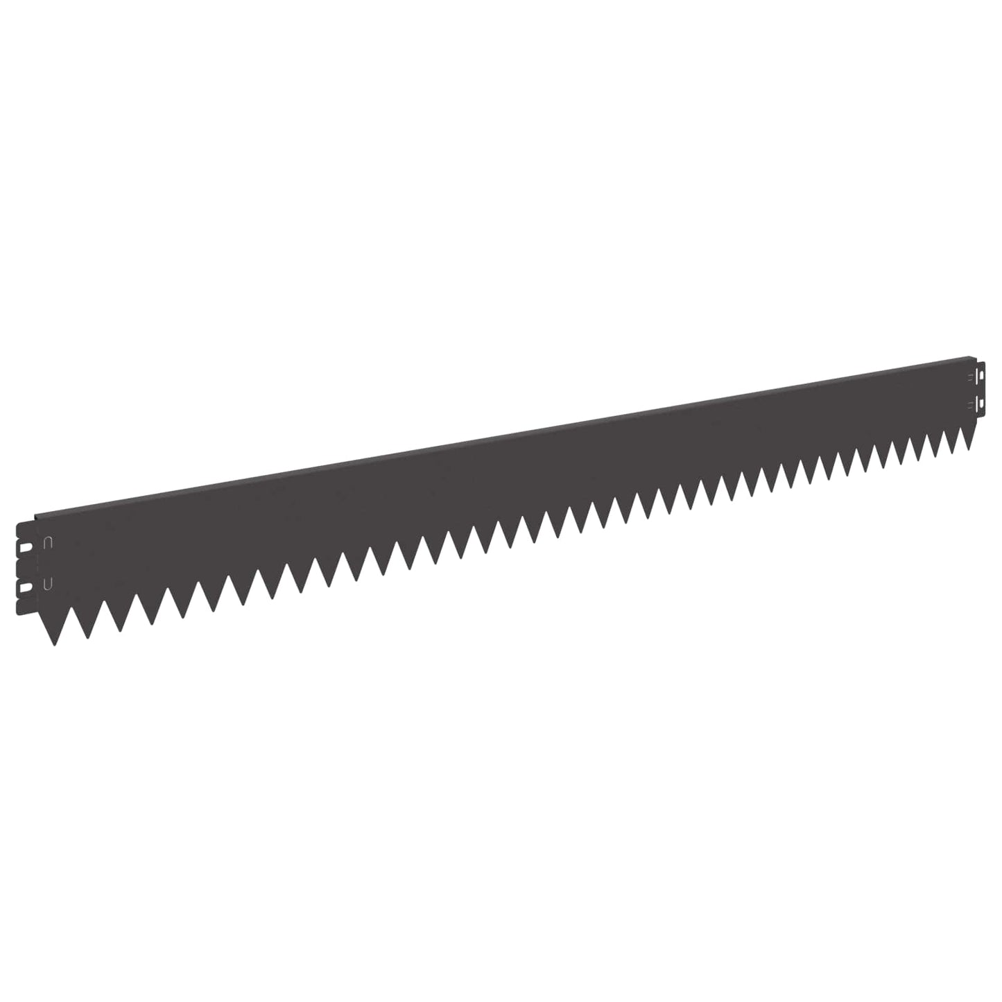 Gjerdekant 50 pcs 103 x 10 cm Stål Svart