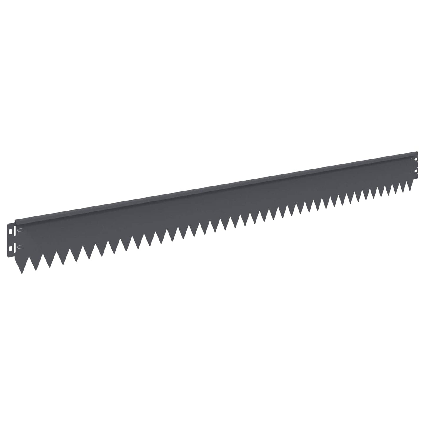 Gjerdekant 10 pcs 103 x 10 cm Stål Antrasitt