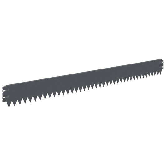Gjerdekant 30 pcs 103 x 10 cm Stål Antrasitt