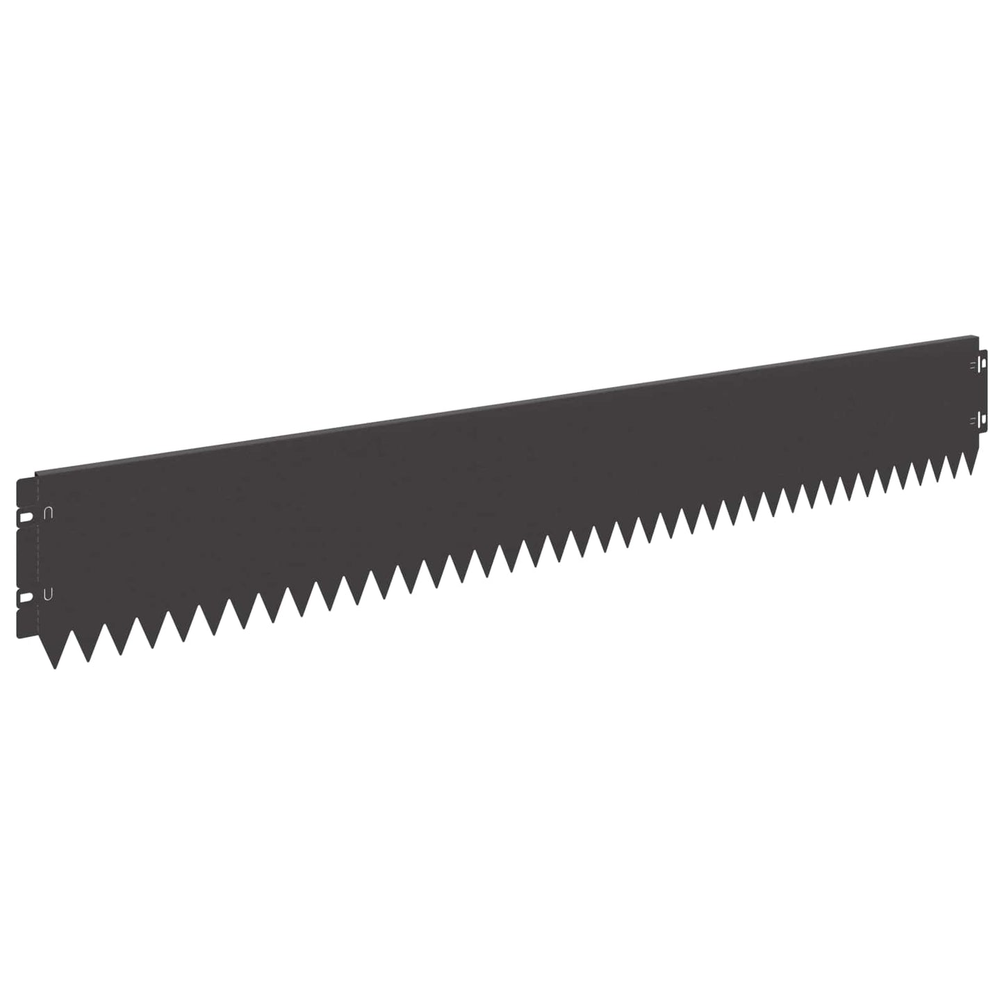 Gjerdekant 30 pcs 103 x 15 cm Stål Svart
