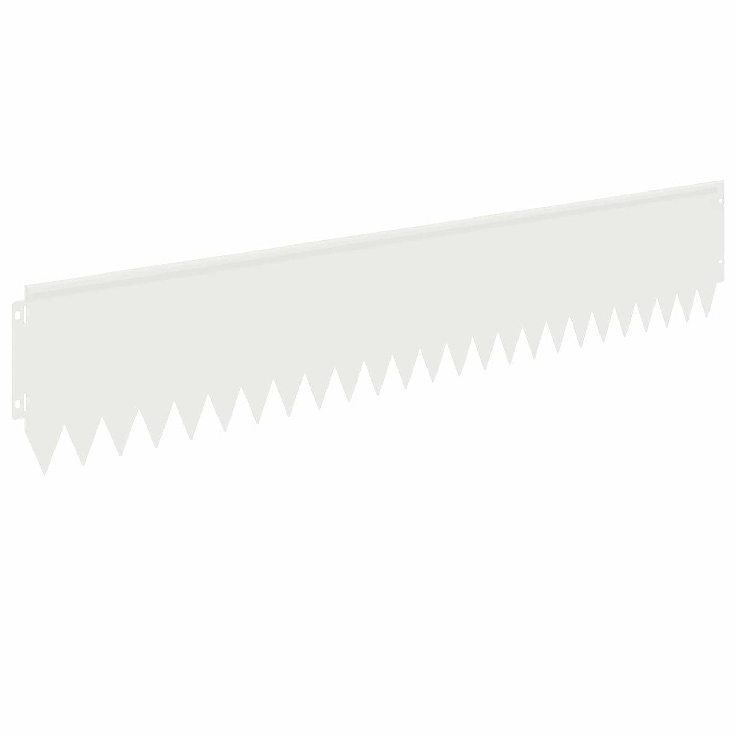 Gjerdekant 20 pcs 103 x 20 cm Stål Hvit