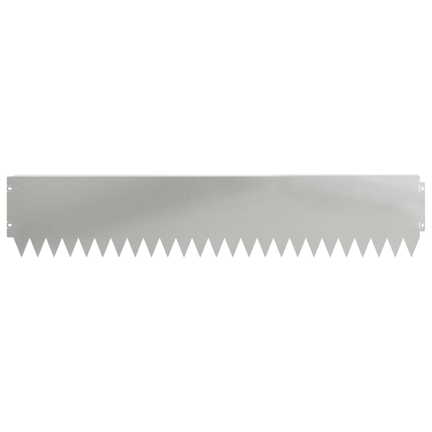Gjerdekant 10 pcs 103 x 20 cm Stål Sølv