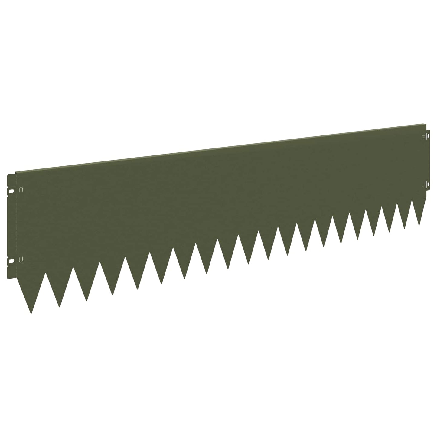 Gjerdekant 20 pcs 103 x 25 cm Stål Olivengrønn