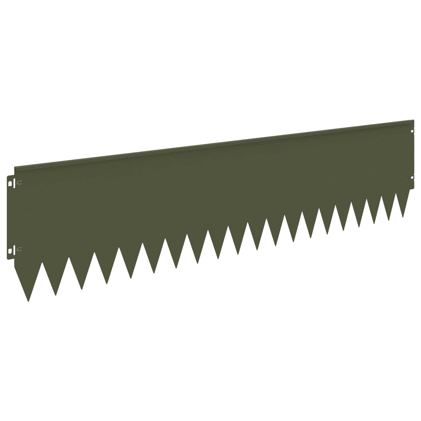 Gjerdekant 20 pcs 103 x 25 cm Stål Olivengrønn