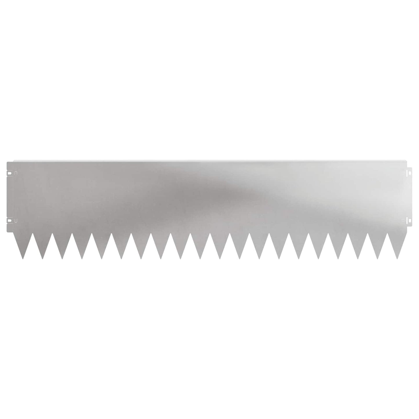 Gjerdekant 10 pcs 103 x 25 cm Stål Sølv