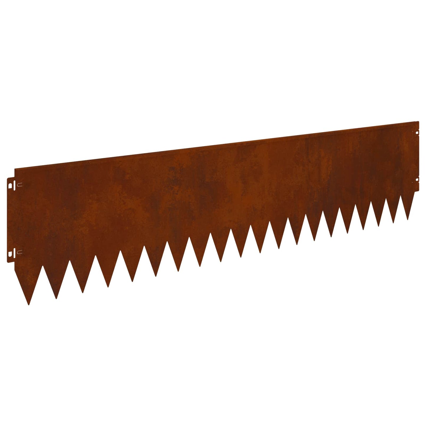 Gjerdekant 20 pcs 103 x 25 cm Stål Rusten