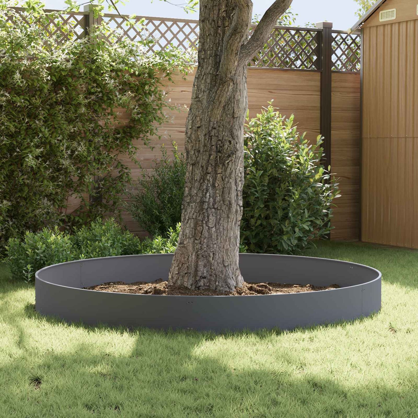 Gjerdekant 20 pcs 103 x 30 cm Stål Antrasitt