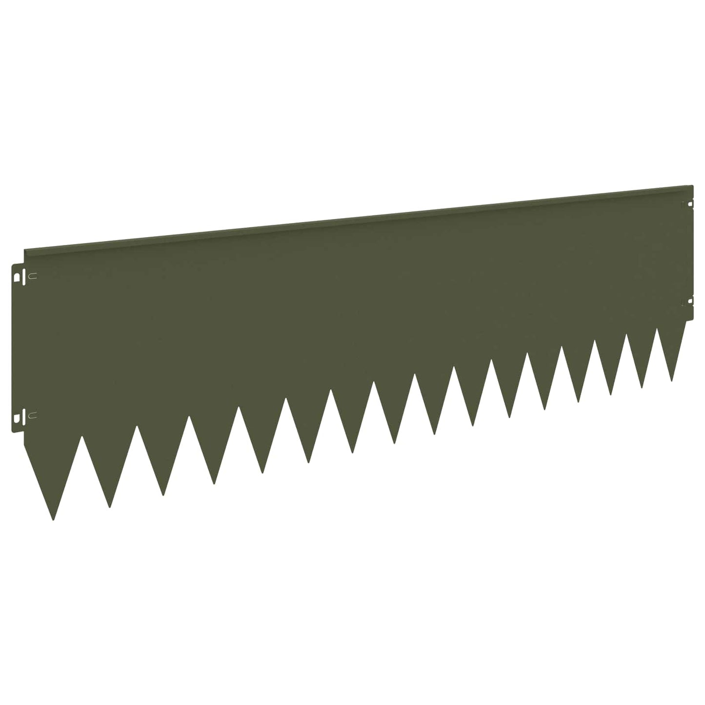 Gjerdekant 20 pcs 103 x 30 cm Stål Olivengrønn