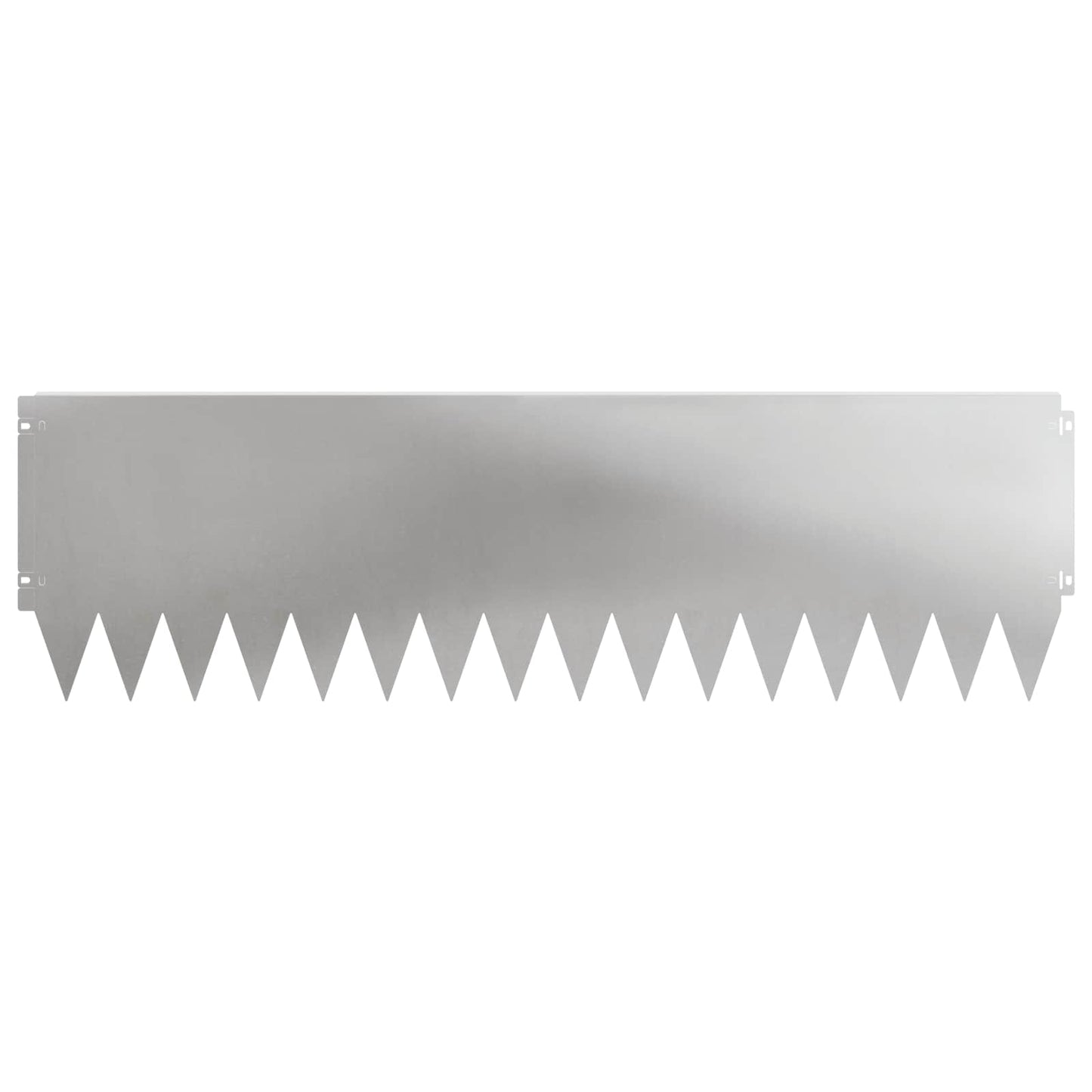 Gjerdekant 10 pcs 103 x 30 cm Stål Sølv