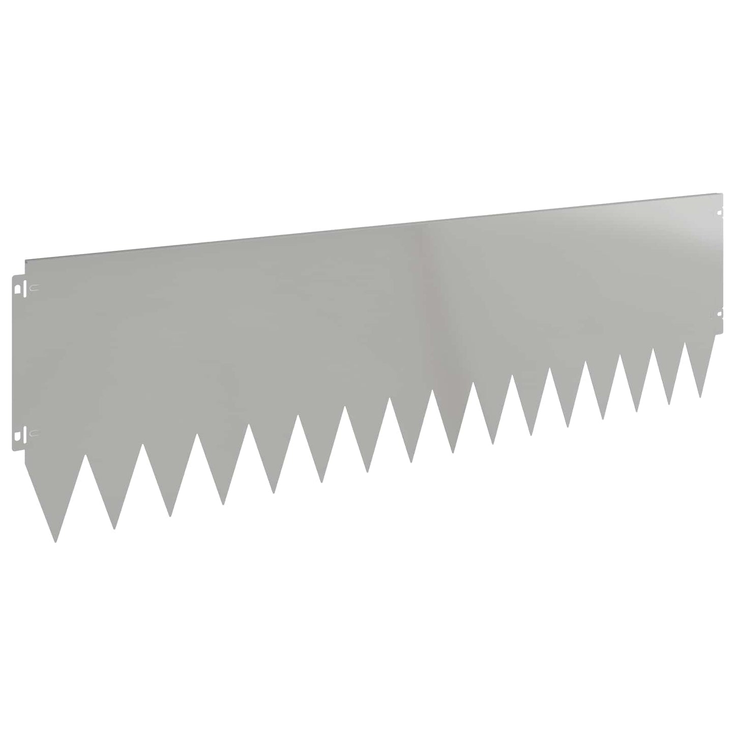 Gjerdekant 10 pcs 103 x 30 cm Stål Sølv