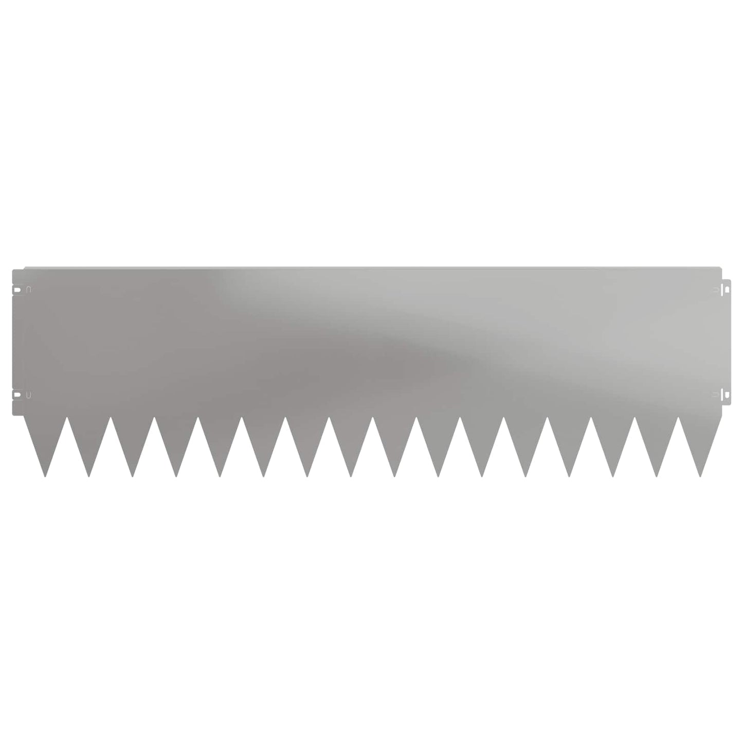 Gjerdekant 10 pcs 103 x 30 cm Stål Sølv