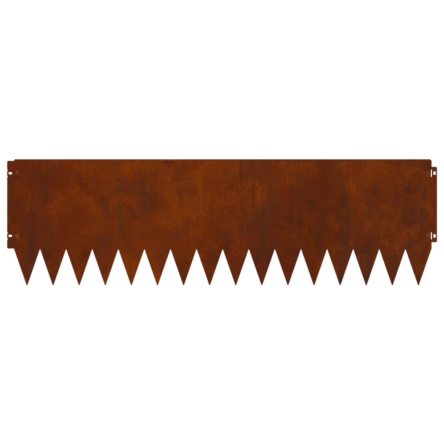 Gjerdekant 10 pcs 103 x 30 cm Stål Rusten