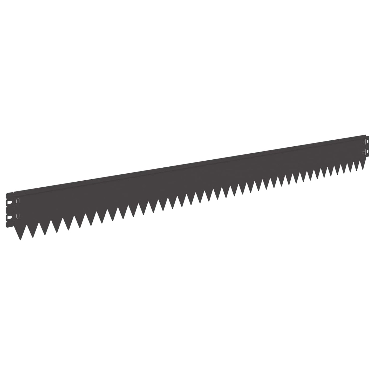 Gjerdekant 30 pcs 103 x 10 cm Stål Svart