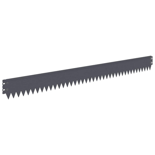 Gjerdekant 20 pcs 103 x 10 cm Stål Antrasitt