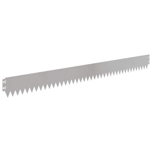 Gjerdekant 30 pcs 103 x 10 cm Stål Sølv
