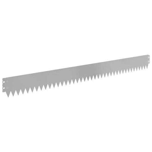 Gjerdekant 30 pcs 103 x 10 cm Stål Sølv