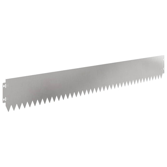 Gjerdekant 20 pcs 103 x 15 cm Stål Sølv