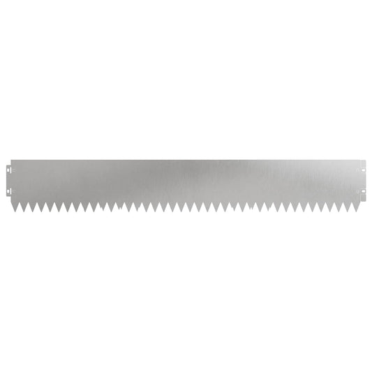Gjerdekant 30 pcs 103 x 15 cm Stål Sølv