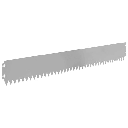 Gjerdekant 30 pcs 103 x 15 cm Stål Sølv