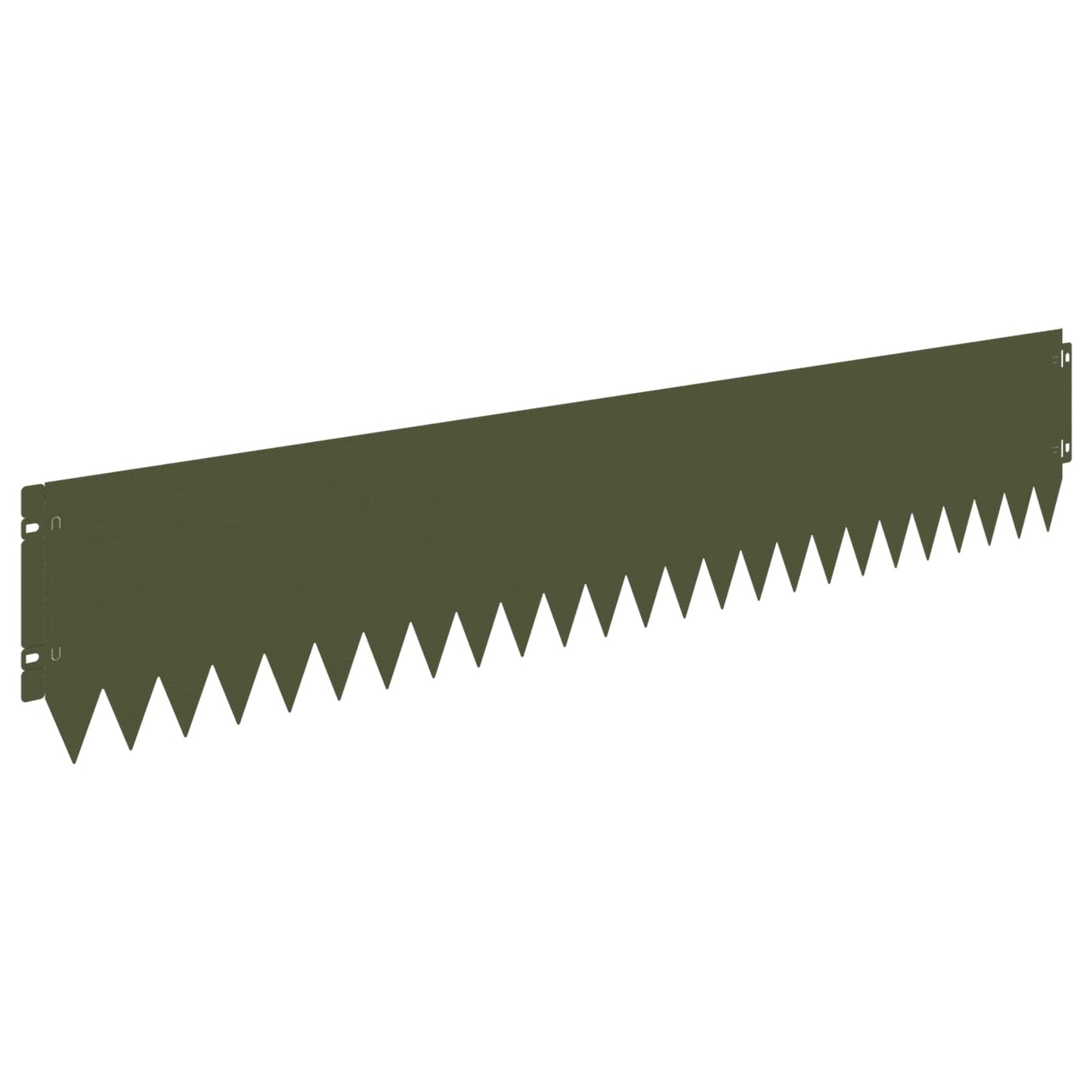 Gjerdekant 20 pcs 103 x 20 cm Stål Olivengrønn