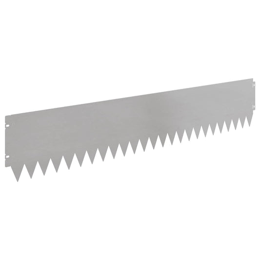Gjerdekant 30 pcs 103 x 20 cm Stål Sølv