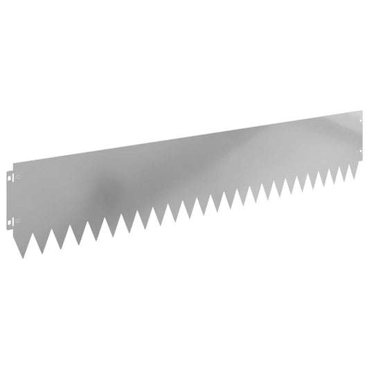 Gjerdekant 30 pcs 103 x 20 cm Stål Sølv