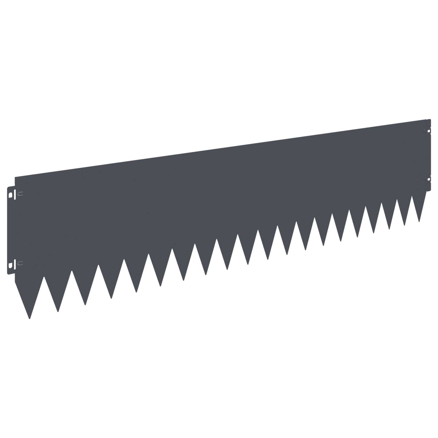 Gjerdekant 20 pcs 103 x 25 cm Stål Antrasitt