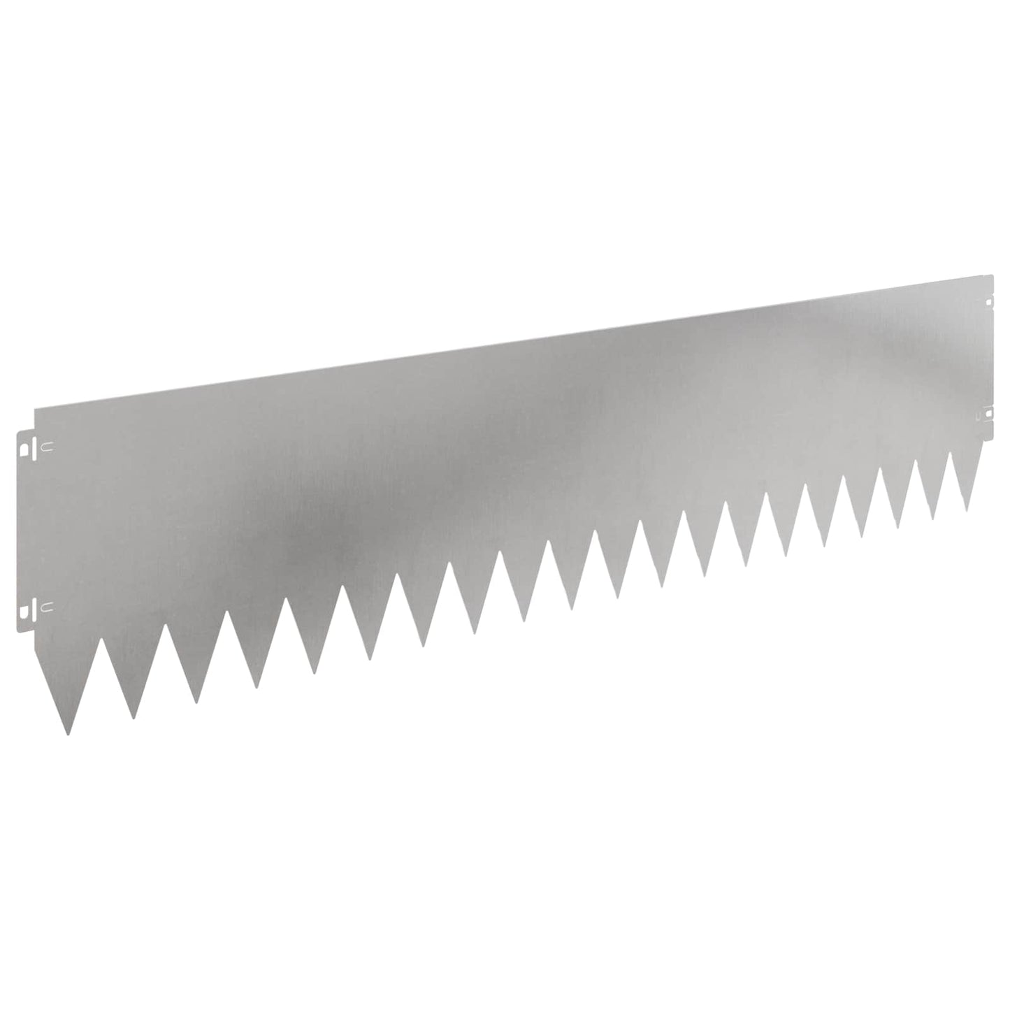 Gjerdekant 10 pcs 103 x 25 cm Stål Sølv