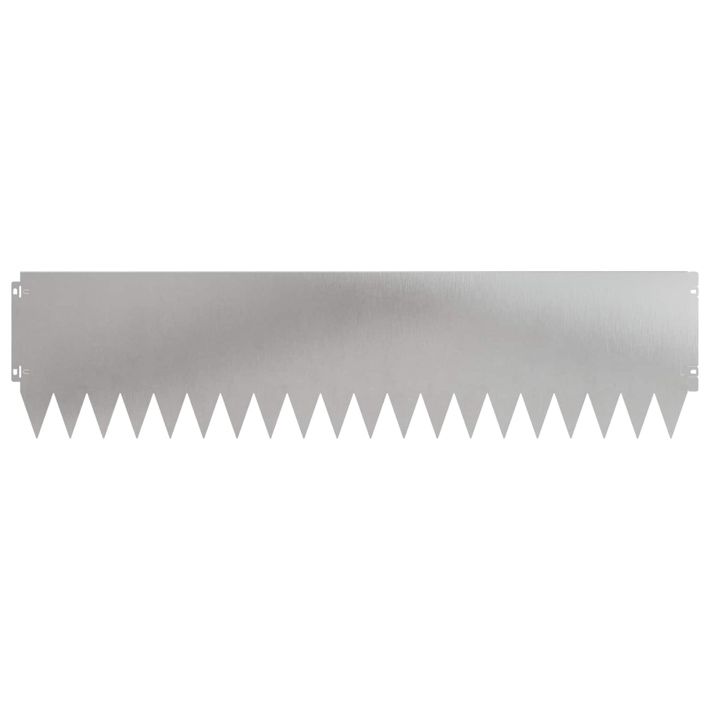 Gjerdekant 10 pcs 103 x 25 cm Stål Sølv