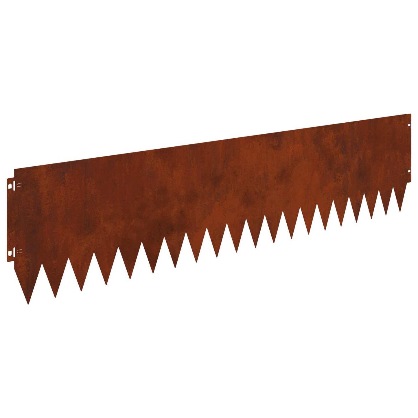 Gjerdekant 20 pcs 103 x 25 cm Stål Rusten