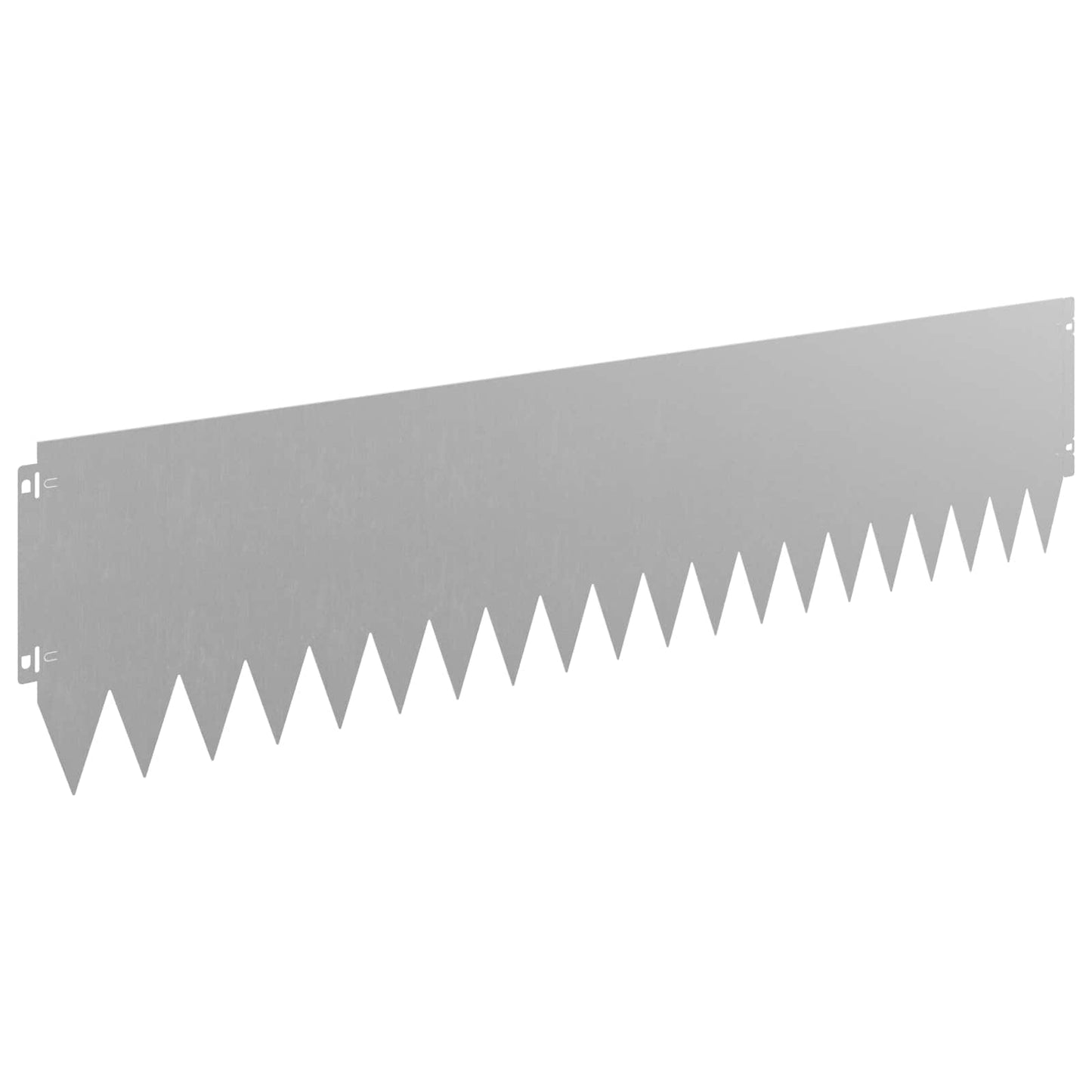 Gjerdekant 20 pcs 103 x 25 cm Stål Rusten