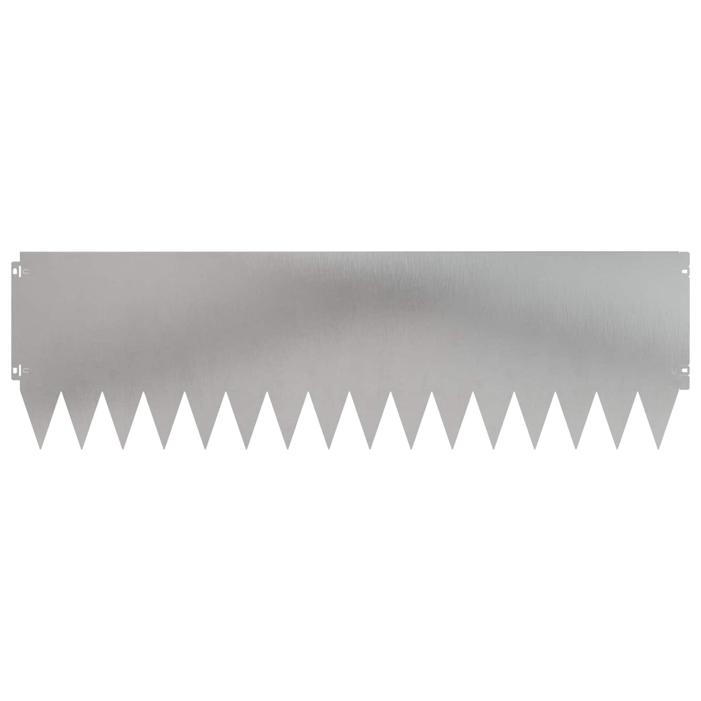 Gjerdekant 10 pcs 103 x 30 cm Stål Sølv