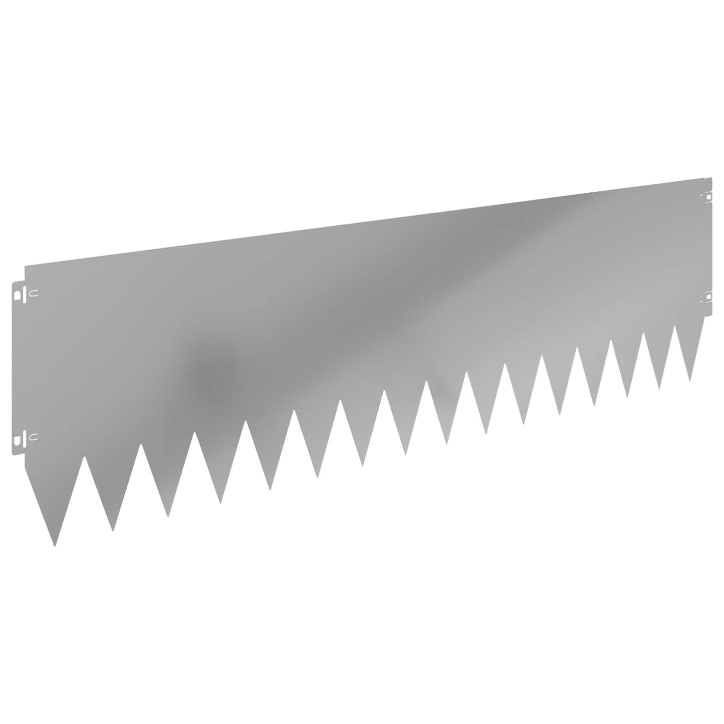 Gjerdekant 20 pcs 103 x 30 cm Stål Sølv