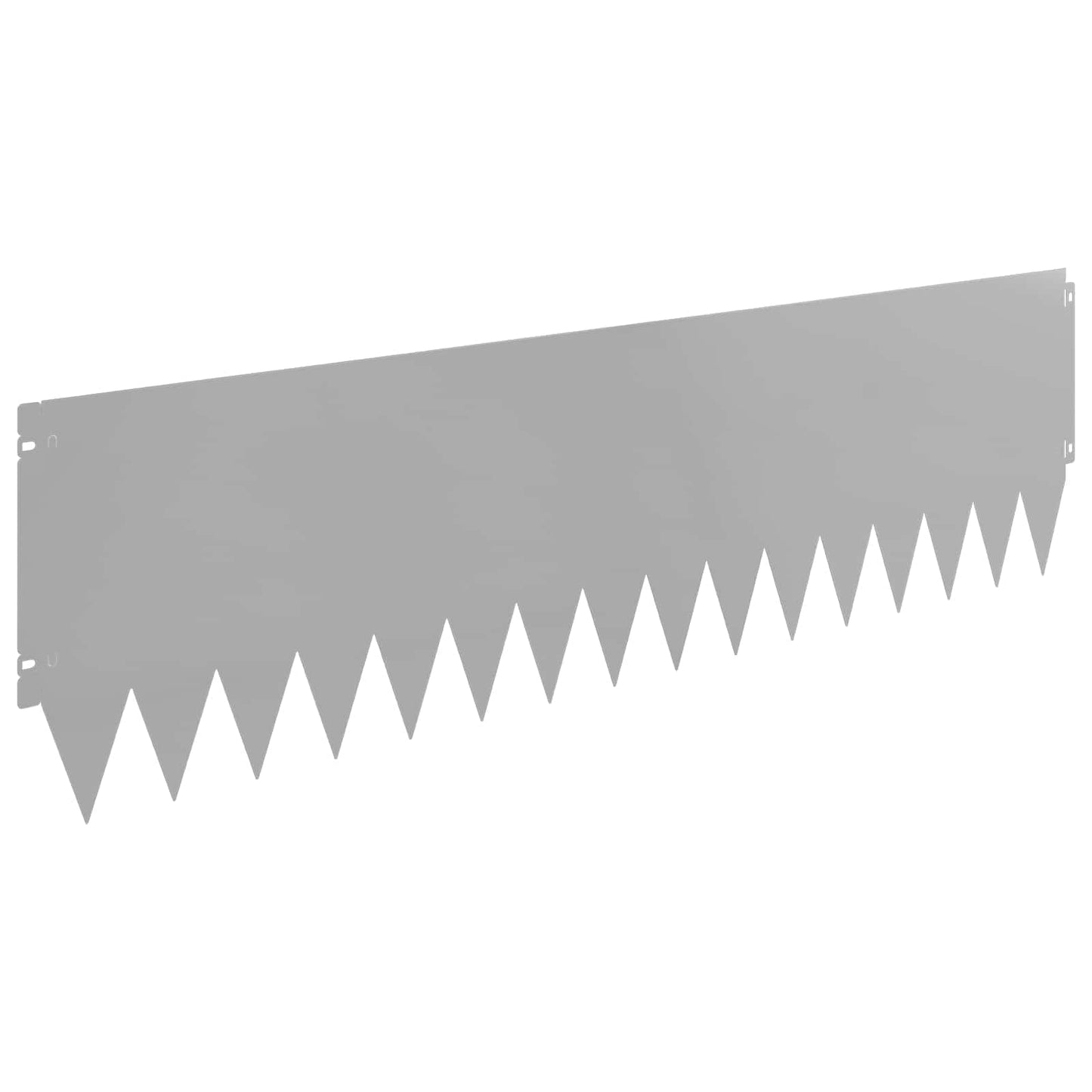 Gjerdekant 20 pcs 103 x 30 cm Stål Sølv