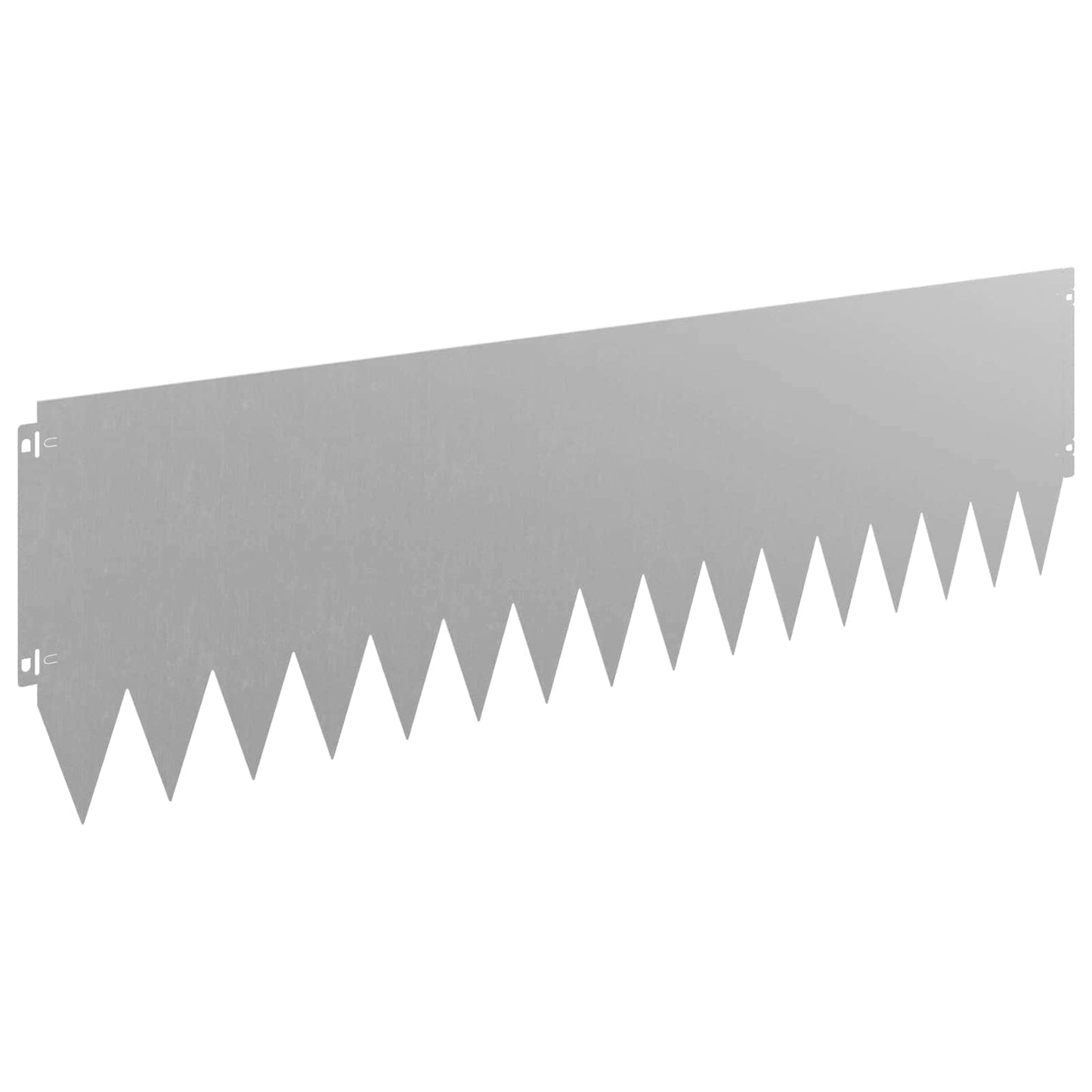 Gjerdekant 10 pcs 103 x 30 cm Stål Rusten