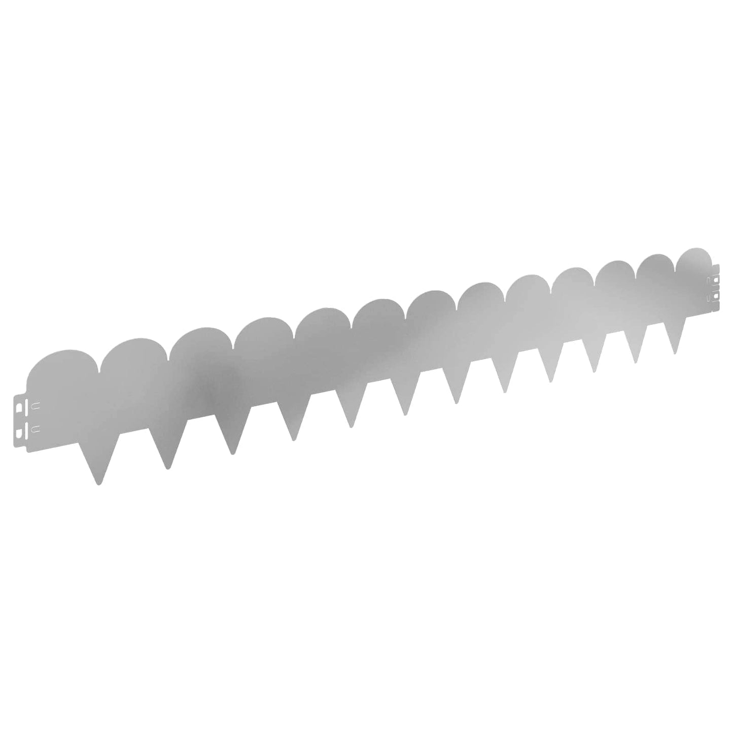 Gjerdekant 50 pcs 103 x 15 cm Stål Sølv